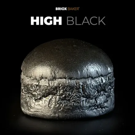 Pan brioche High Black de tinta negra