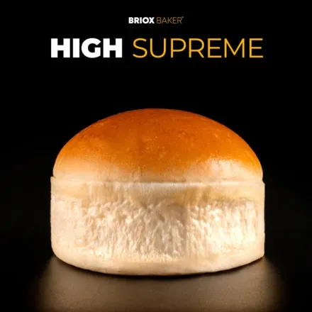 Pan brioche High Supreme de Briox Baker, gama Supreme de sabor y color neutros