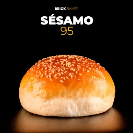 Pan brioche Sésamo 95 de Briox Baker