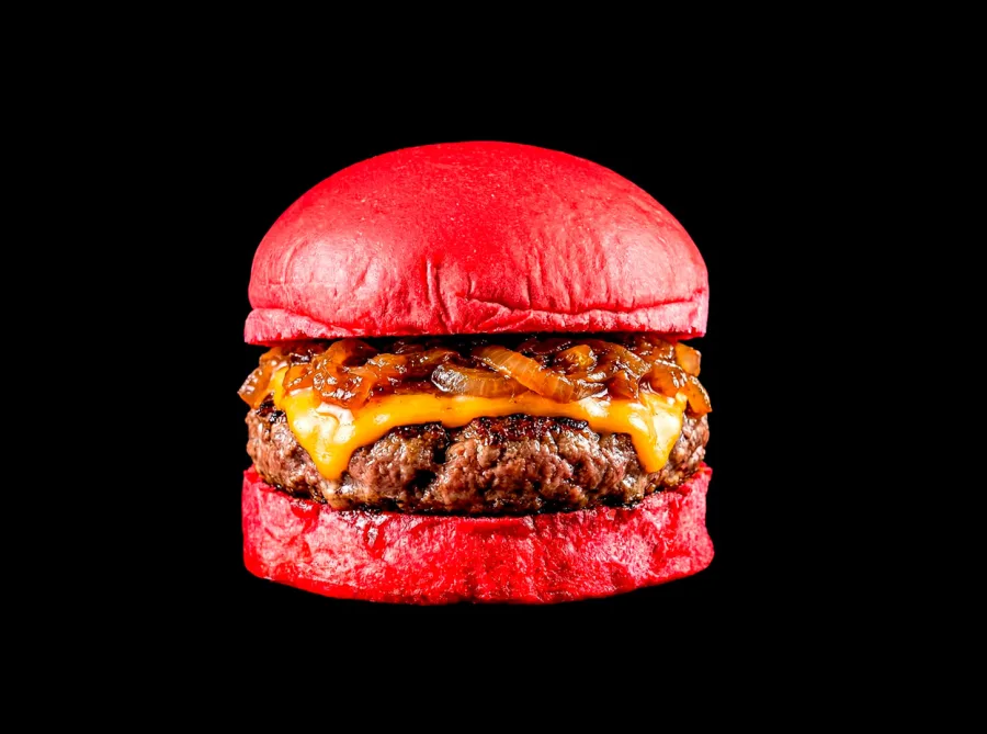 Hamburguesa de competición con pan brioche especial de Briox