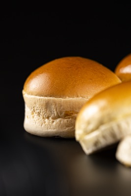 Pães brioche da Briox Baker · um à frente do grupo