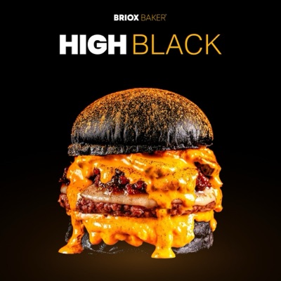 HIGH BLACK de Briox Baker, imagen lista para publicar