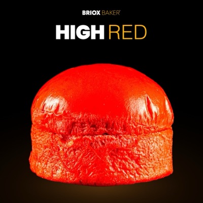 HIGH RED de Briox Baker, imagen lista para publicar