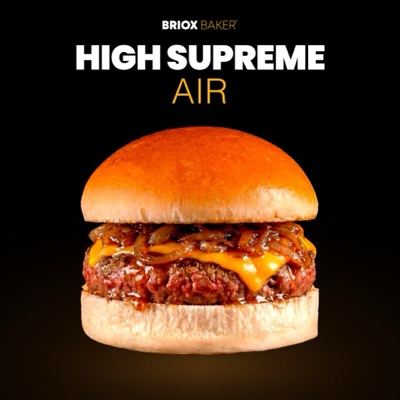 HIGH SUPREME AIR de Briox Baker, imagen lista para publicar