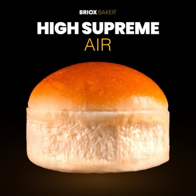 HIGH SUPREME AIR de Briox Baker, imagen lista para publicar