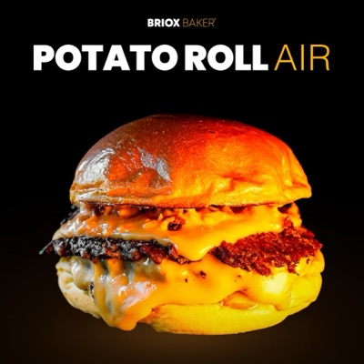 POTATO ROLL AIR de Briox Baker, imagen lista para publicar
