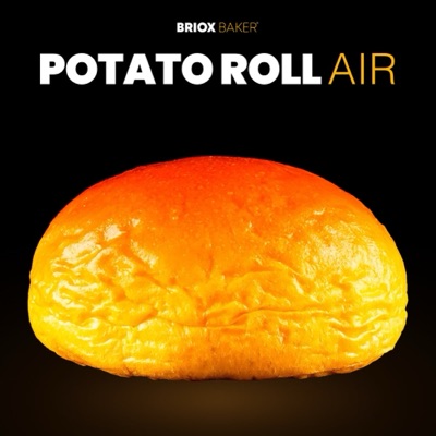 POTATO ROLL AIR de Briox Baker, imagen lista para publicar