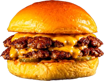 POTATO SMASH montado en hamburguesa