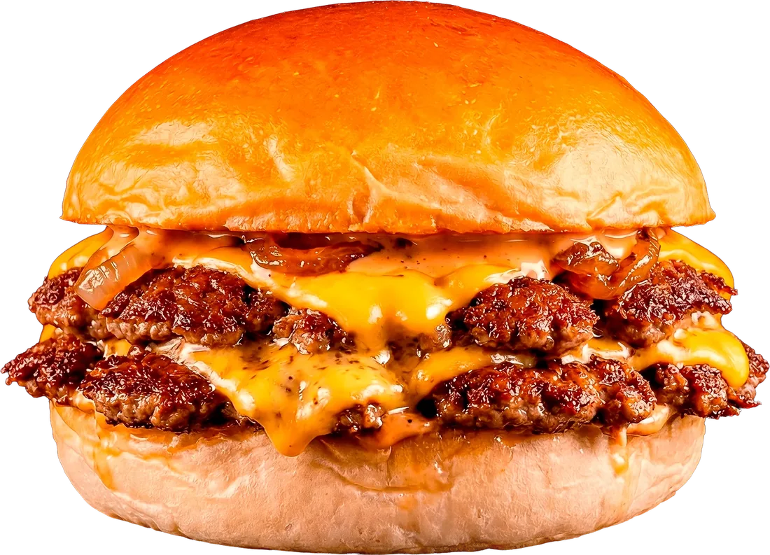 SUPREME BRIOX montado en hamburguesa